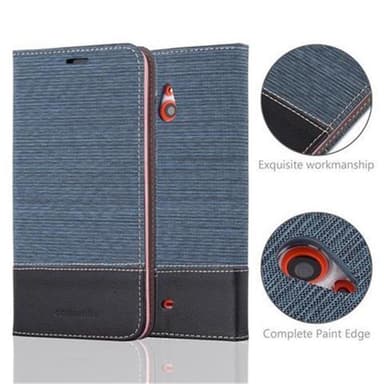 Nokia Lumia 1320 lommebokdeksel etui (blå)
