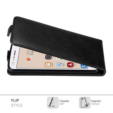 ZTE Blade V8 deksel flip cover (svart)