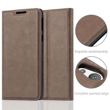 Sony Xperia E5 lommebokdeksel case (brun)