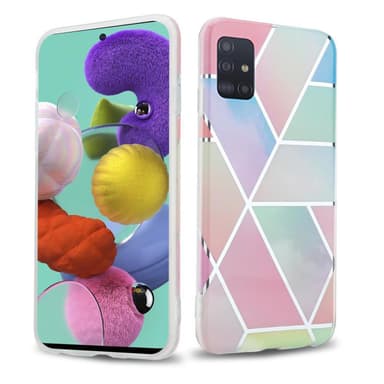 Samsung Galaxy A51 4G / M40s lommebokdeksel etui (rosa)