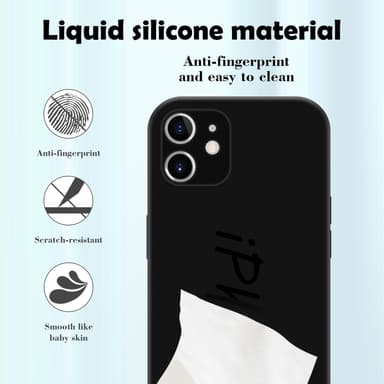 Deksel iPhone 11 case (svart)