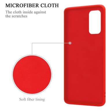 Deksel Samsung Galaxy A33 5G Ring Case (rød)