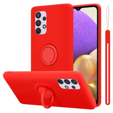 Deksel Samsung Galaxy A33 5G Ring Case (rød)