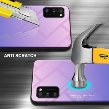 Deksel Samsung Galaxy A41 Case Cover (svart)
