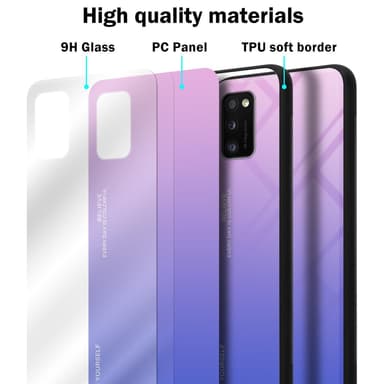 Deksel Samsung Galaxy A41 Case Cover (svart)