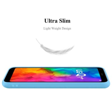 Deksel LG Q7 / Q7a / Q7+ Silikon cover (blå)