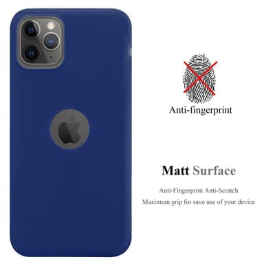 Deksel iPhone 11 PRO MAX Silikon cover (blå)