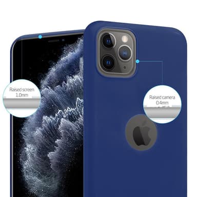 Deksel iPhone 11 PRO MAX Silikon cover (blå)