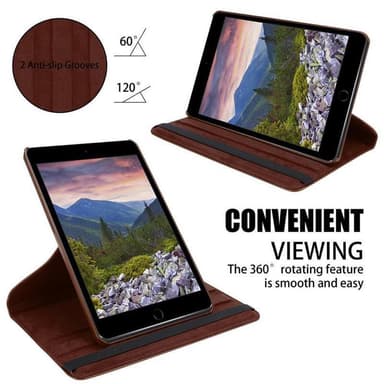 iPad MINI / MINI 2 / MINI 3 deksel til nettbrett (brun)