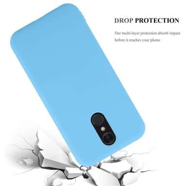 Deksel LG Q7 / Q7a / Q7+ Silikon cover (blå)