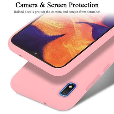 Samsung Galaxy A10 / M10 silikondeksel case (rosa)