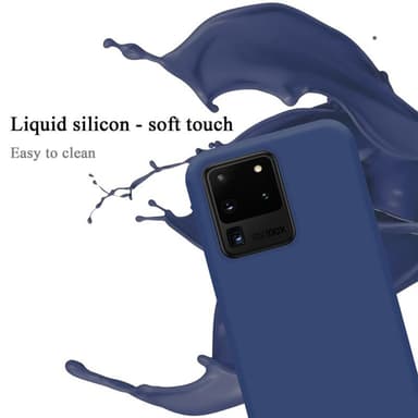 Samsung Galaxy S20 ULTRA silikondeksel case (blå)