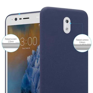 Nokia 3 2017 Hardt Deksel Cover (blå)