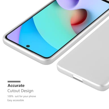 Deksel Xiaomi RedMi 10 Case Cover (sølv)