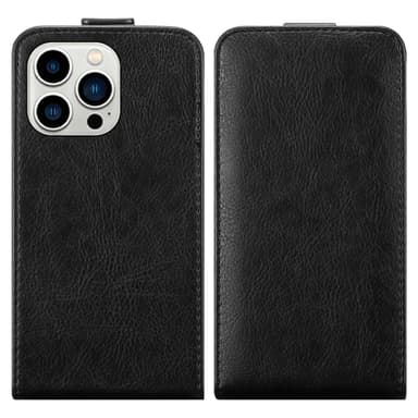 iPhone 14 PRO MAX deksel flip cover (svart)
