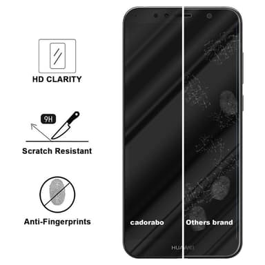 Huawei Y6 PRIME Skjermbeskytter Skärmskydd (svart)