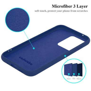 Samsung Galaxy S20 ULTRA silikondeksel case (blå)