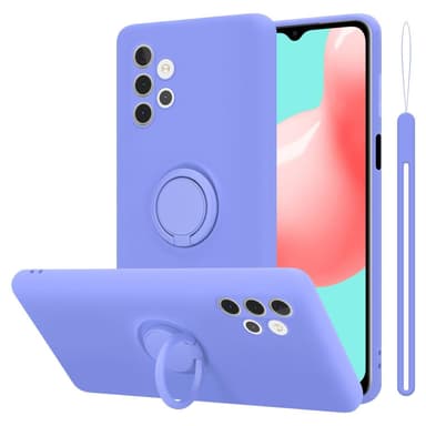 Deksel Samsung Galaxy A32 4G Ring Case (lilla)