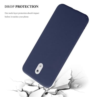 Nokia 3 2017 Hardt Deksel Cover (blå)
