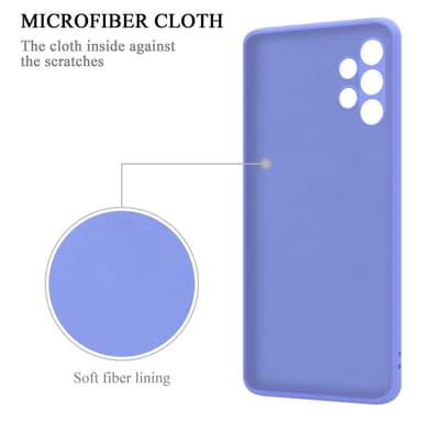 Deksel Samsung Galaxy A32 4G Ring Case (lilla)