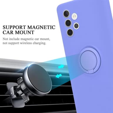 Deksel Samsung Galaxy A32 4G Ring Case (lilla)