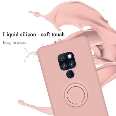 Deksel Huawei MATE 20 Ring Case (rosa)