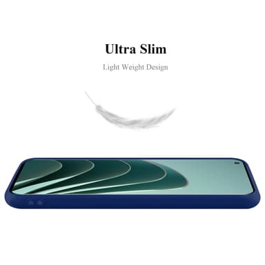 Deksel OnePlus 10 PRO 5G Silikon cover (blå)