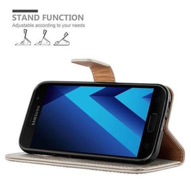 Samsung Galaxy A3 2017 lommebokdeksel etui (brun)