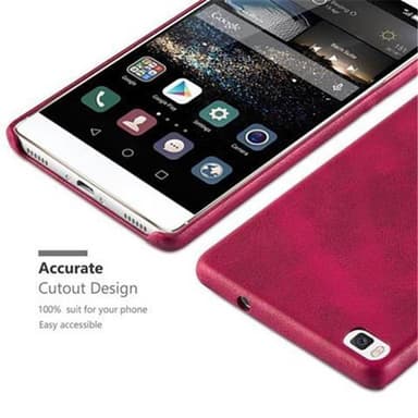 Huawei P8 Hardt Deksel Cover (rød)