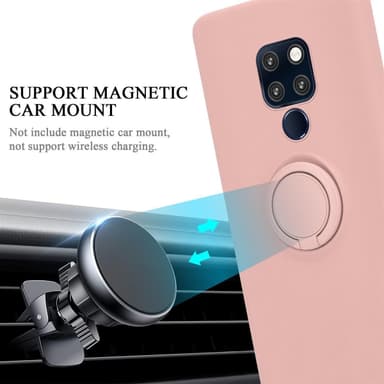 Deksel Huawei MATE 20 Ring Case (rosa)