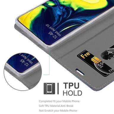 Samsung Galaxy A80 / A90 4G lommebokdeksel etui (blå)