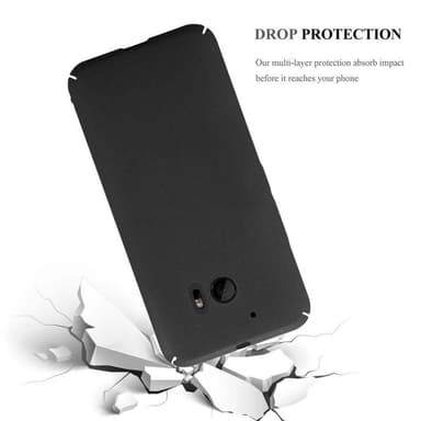 HTC ONE M10 Hardt Deksel Cover (svart)