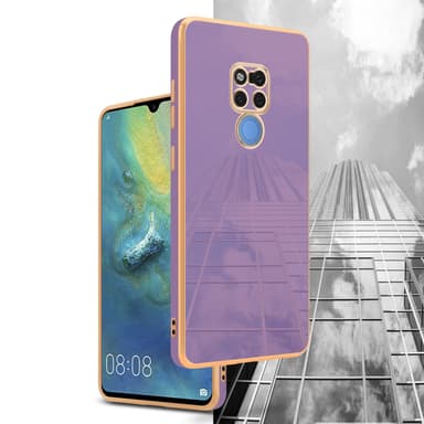Huawei MATE 20 silikondeksel case (lilla)