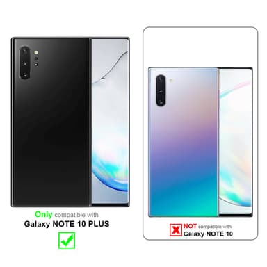Deksel Samsung Galaxy NOTE 10 PLUS Ring Case (svart)