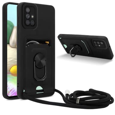 Samsung Galaxy A51 4G / M40s Deksel case (Svart)