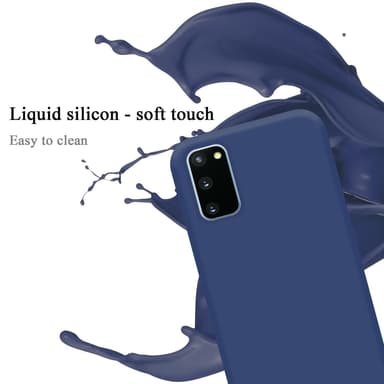 Samsung Galaxy S20 FE silikondeksel case (blå)