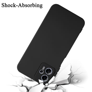 Motorola Moto G13 / G23 silikondeksel case (Svart)