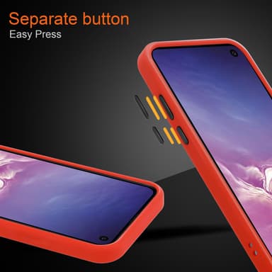 Samsung Galaxy S10e Deksel Case Cover (gjennomsiktig)