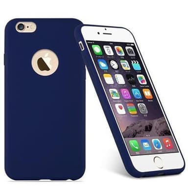 Deksel iPhone 6 PLUS / 6S PLUS Silikon cover (blå)