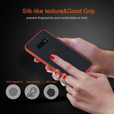 Samsung Galaxy S10e Deksel Case Cover (gjennomsiktig)