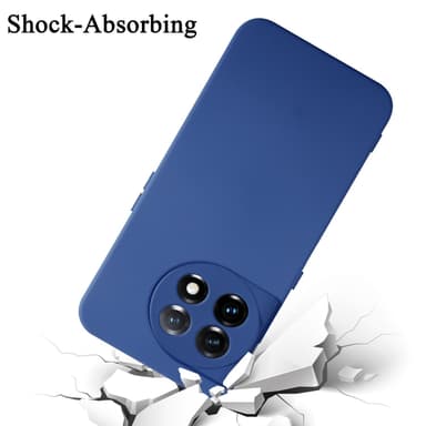 OnePlus 11 5G silikondeksel case (Blå)