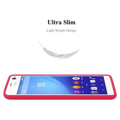 Deksel Sony Xperia C4 case (rød)