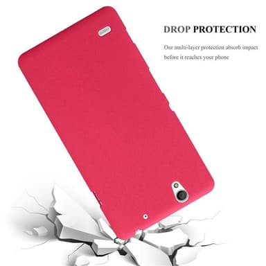 Deksel Sony Xperia C4 case (rød)