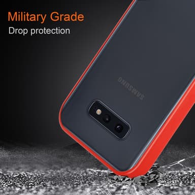 Samsung Galaxy S10e Deksel Case Cover (gjennomsiktig)