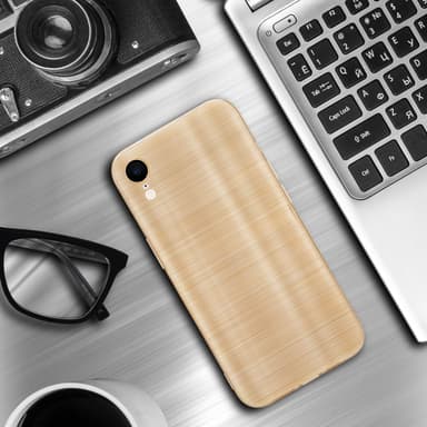 iPhone XR Silikondeksel Beskyttelse (gold)
