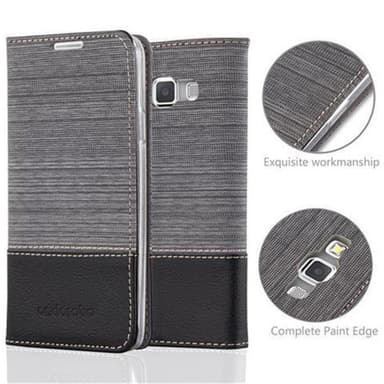 Samsung Galaxy A3 2015 lommebokdeksel etui (grå)