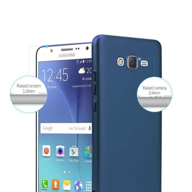 Deksel Samsung Galaxy J7 2015 Case Cover (blå)