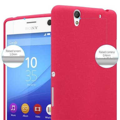 Deksel Sony Xperia C4 case (rød)