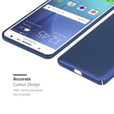 Deksel Samsung Galaxy J7 2015 Case Cover (blå)