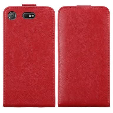 Sony Xperia XZ1 COMPACT deksel flip cover (rød)